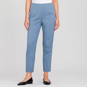 Lapointe Designer Pants Light Blue Sz 6 satin pleated NWT $695